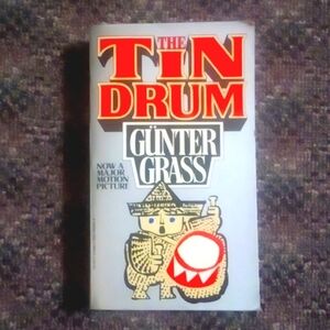Vintage used paperback addition of the tin drum by Gunter Grass